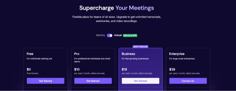 Fireflies AI Review: Fireflies.ai Pricing Plans