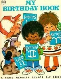 zodiac birthday book vintage